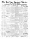 Leighton Buzzard Observer and Linslade Gazette Tuesday 15 January 1889 Page 1