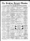 Leighton Buzzard Observer and Linslade Gazette Tuesday 04 February 1890 Page 1