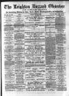 Leighton Buzzard Observer and Linslade Gazette Tuesday 04 March 1890 Page 1