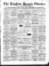Leighton Buzzard Observer and Linslade Gazette Tuesday 10 March 1896 Page 1