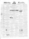 Whitby Gazette Saturday 31 December 1859 Page 1