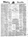 Whitby Gazette Saturday 01 November 1884 Page 1