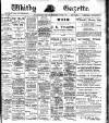 Whitby Gazette Friday 08 October 1909 Page 1