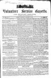 Volunteer Service Gazette and Military Dispatch Saturday 21 January 1860 Page 1