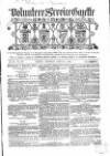 Volunteer Service Gazette and Military Dispatch Saturday 29 March 1862 Page 1