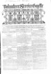 Volunteer Service Gazette and Military Dispatch Saturday 07 March 1863 Page 1