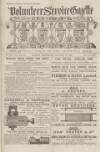 Volunteer Service Gazette and Military Dispatch Saturday 22 January 1887 Page 1