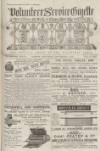 Volunteer Service Gazette and Military Dispatch Saturday 03 September 1887 Page 1