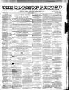 Glossop Record Saturday 22 June 1861 Page 1