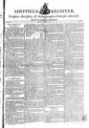 Sheffield Register Saturday 18 August 1787 Page 1