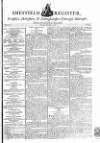Sheffield Register Saturday 03 November 1787 Page 1