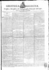 Sheffield Register Saturday 12 January 1788 Page 1
