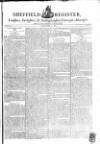 Sheffield Register Saturday 19 January 1788 Page 1