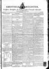 Sheffield Register Friday 30 October 1789 Page 1