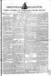 Sheffield Register Friday 27 November 1789 Page 1
