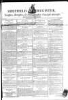 Sheffield Register Friday 10 September 1790 Page 1