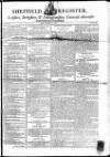 Sheffield Register Friday 17 September 1790 Page 1