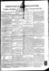 Sheffield Register Friday 09 September 1791 Page 1