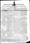 Sheffield Register Friday 04 November 1791 Page 1