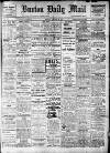 Burton Daily Mail Monday 22 January 1912 Page 1