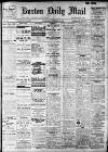 Burton Daily Mail Wednesday 14 February 1912 Page 1