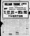 Tiverton Gazette (Mid-Devon Gazette) Tuesday 06 February 1912 Page 7