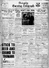 Grimsby Daily Telegraph Tuesday 02 January 1940 Page 1