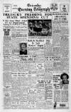 Grimsby Daily Telegraph Thursday 25 August 1949 Page 1
