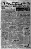 Grimsby Daily Telegraph Friday 31 October 1952 Page 1