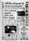 Grimsby Daily Telegraph Monday 03 November 1986 Page 1