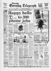 Grimsby Daily Telegraph Wednesday 30 December 1987 Page 1