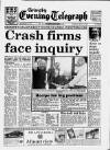 Grimsby Daily Telegraph Thursday 21 May 1992 Page 1