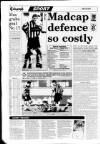 Grimsby Daily Telegraph Monday 12 February 1996 Page 34