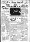 Derry Journal Monday 19 February 1951 Page 1