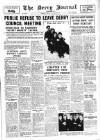 Derry Journal Wednesday 30 January 1952 Page 1