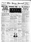 Derry Journal Monday 01 February 1954 Page 1