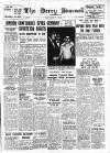 Derry Journal Monday 04 October 1954 Page 1
