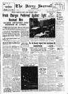 Derry Journal Wednesday 17 November 1954 Page 1