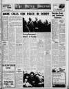 Derry Journal Friday 28 April 1972 Page 1