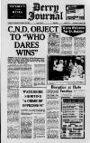 Derry Journal Tuesday 12 October 1982 Page 1