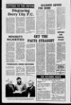 Derry Journal Tuesday 19 November 1985 Page 6