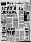 Derry Journal Friday 01 August 1986 Page 1