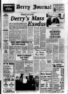 Derry Journal Friday 27 February 1987 Page 1