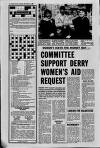 Derry Journal Tuesday 09 February 1988 Page 4