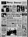 Derry Journal Friday 08 July 1988 Page 1
