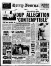 Derry Journal Friday 20 July 1990 Page 1