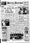 Derry Journal Friday 14 February 1992 Page 1