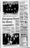 Derry Journal Tuesday 25 February 1992 Page 13