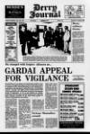Derry Journal Tuesday 16 June 1992 Page 1