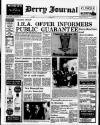 Derry Journal Friday 11 September 1992 Page 1